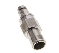 RVS 316L DN 10 Luchtkoppeling Insteeknippel 19 mm Slangpilaar Double Shut-Off