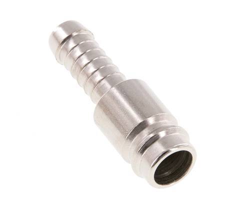 Hardened steel DN 10 Air Coupling Plug 10 mm Hose Pillar [2 Pieces]