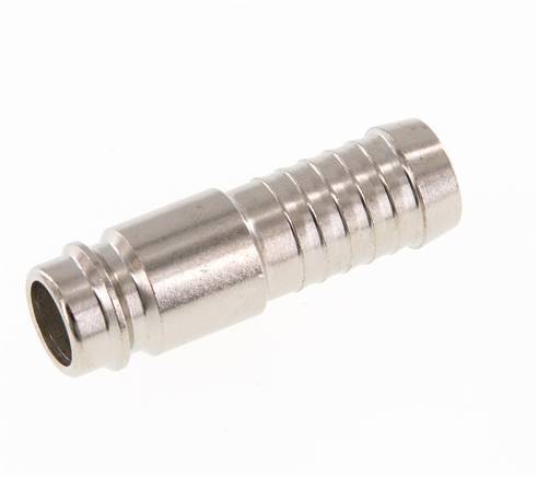 Hardened steel DN 10 Air Coupling Plug 13 mm Hose Pillar [2 Pieces]