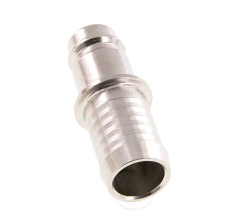 Gehard staal DN 10 Luchtkoppeling Insteeknippel 16 mm Slangpilaar