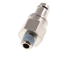 Vernikkeld Messing DN 10 Luchtkoppeling Insteeknippel R 1/4 inch Buitendraad Double Shut-Off