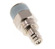 Vernikkeld Messing DN 10 Luchtkoppeling Insteeknippel R 3/4 inch Buitendraad Double Shut-Off