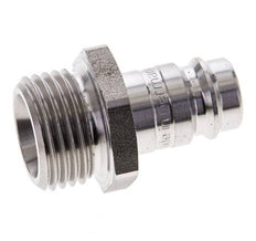 RVS DN 10 Luchtkoppeling Insteeknippel G 1/2 inch Buitendraad