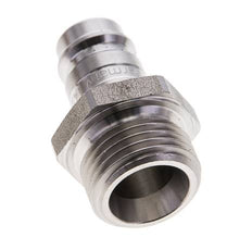 RVS DN 10 Luchtkoppeling Insteeknippel G 1/2 inch Buitendraad