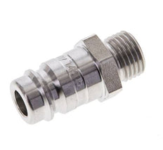 RVS DN 10 Luchtkoppeling Insteeknippel G 1/4 inch Buitendraad