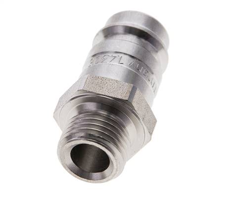 RVS DN 10 Luchtkoppeling Insteeknippel G 1/4 inch Buitendraad