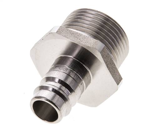 RVS DN 10 Luchtkoppeling Insteeknippel G 3/4 inch Buitendraad