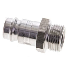 RVS DN 10 Luchtkoppeling Insteeknippel G 3/8 inch Buitendraad