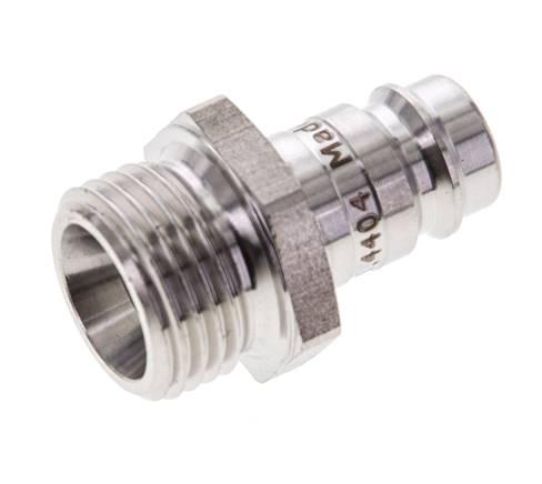 RVS 316L DN 10 Luchtkoppeling Insteeknippel G 1/2 inch Buitendraad