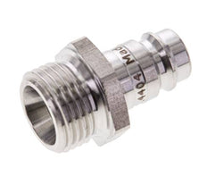 RVS 316L DN 10 Luchtkoppeling Insteeknippel G 1/2 inch Buitendraad