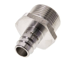 RVS 316L DN 10 Luchtkoppeling Insteeknippel G 3/4 inch Buitendraad