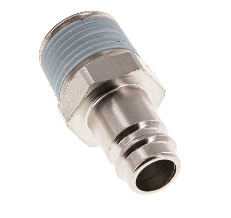 Gehard staal DN 10 Luchtkoppeling Insteeknippel R 1/2 inch Buitendraad