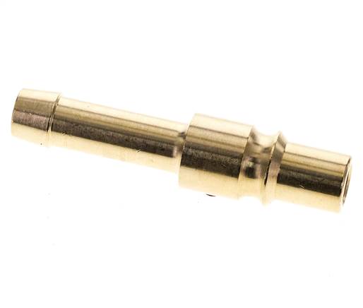 Messing DN 12 Luchtkoppeling Insteeknippel 13 mm Slangpilaar