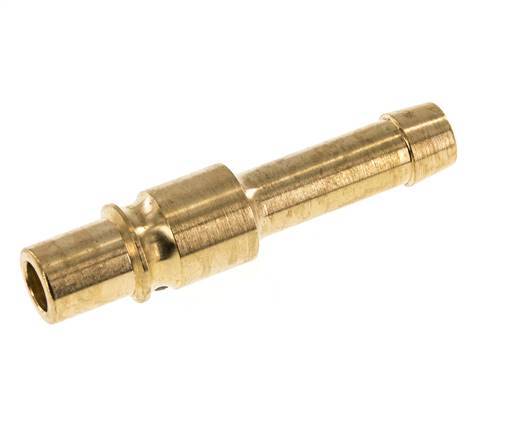 Brass DN 12 Air Coupling Plug 13 mm Hose Pillar