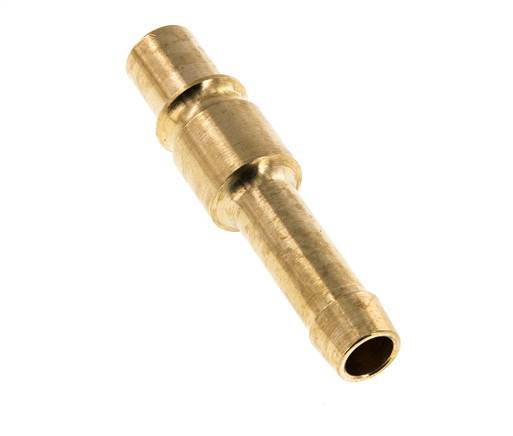 Brass DN 12 Air Coupling Plug 13 mm Hose Pillar