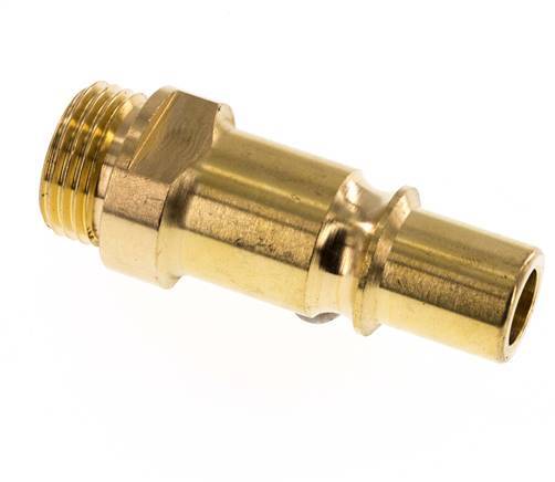 Brass DN 12 Air Coupling Plug G 1/2 inch Male