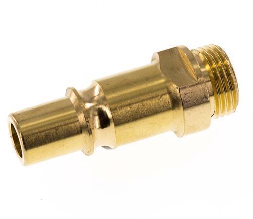 Brass DN 12 Air Coupling Plug G 1/2 inch Male