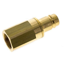 Brass DN 15 Air Coupling Plug G 3/4 inch Female Double Shut-Off