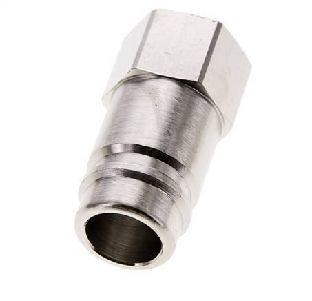 Nickel-plated Brass DN 15 Air Coupling Plug G 1/2 inch Female