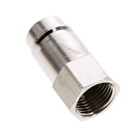 Nickel-plated Brass DN 15 Air Coupling Plug G 1/2 inch Female