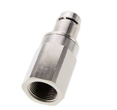 Vernikkeld Messing DN 15 Luchtkoppeling Insteeknippel G 1 inch Binnendraad Double Shut-Off