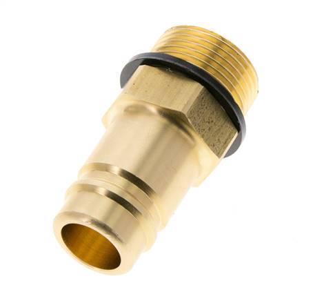 Brass DN 15 Air Coupling Plug G 3/4 inch Male