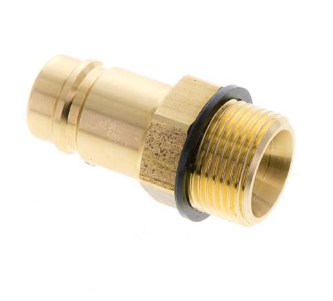 Brass DN 15 Air Coupling Plug G 3/4 inch Male