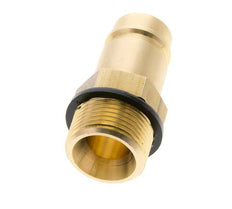Messing DN 15 Luchtkoppeling Insteeknippel G 3/4 inch Buitendraad
