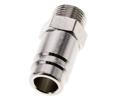 Nickel-plated Brass DN 15 Air Coupling Plug G 1/2 inch Male