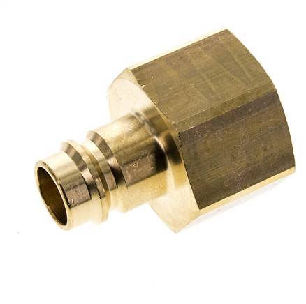 Brass DN 19 Air Coupling Plug G 1 1/4 inch Female