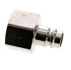 Nickel-plated Brass DN 19 Air Coupling Plug G 1 1/4 inch Female