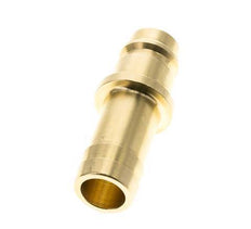 Brass DN 19 Air Coupling Plug 19 mm Hose Pillar Double Shut-Off