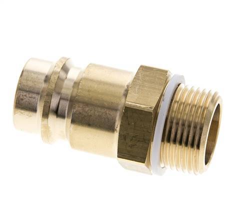 Brass DN 19 Air Coupling Plug G 3/4 inch Male