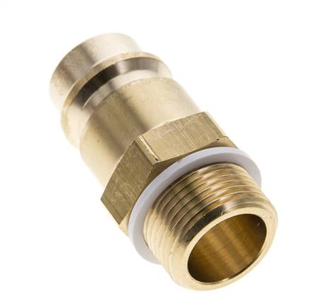 Messing DN 19 Luchtkoppeling Insteeknippel G 3/4 inch Buitendraad