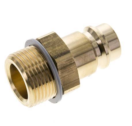 Brass DN 19 Air Coupling Plug G 1 inch Male