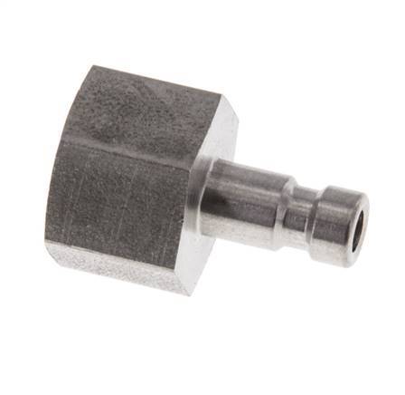 Stainless steel DN 2.7 (Micro) Air Coupling Plug G 1/8 inch Female