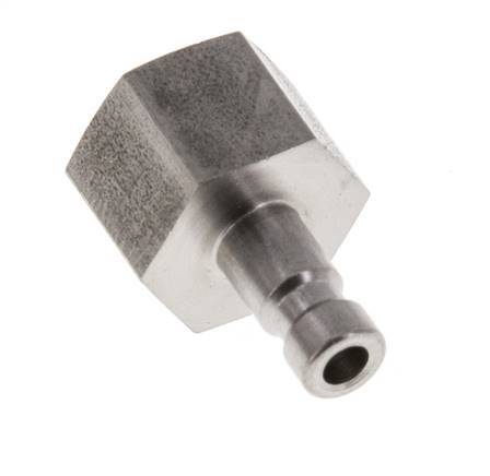 Stainless steel DN 2.7 (Micro) Air Coupling Plug G 1/8 inch Female