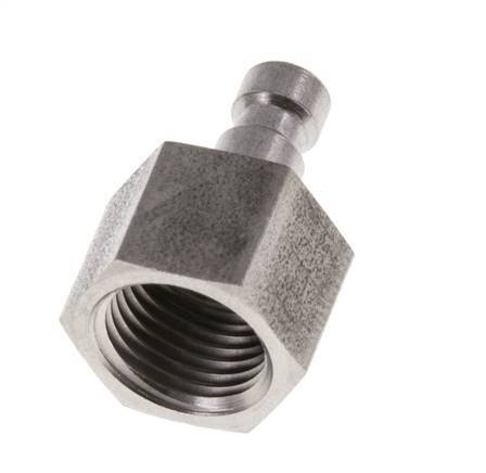 Stainless steel DN 2.7 (Micro) Air Coupling Plug G 1/8 inch Female