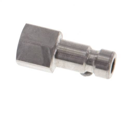 Stainless Steel 316L DN 2.7 (Micro) Air Coupling Plug M5 Female