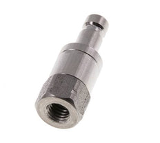 RVS 316L DN 2.7 (Micro) Luchtkoppeling Insteeknippel G 1/8 inch Binnendraad Double Shut-Off