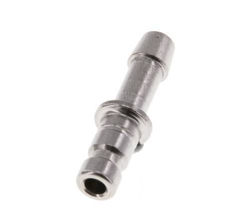 Stainless Steel 316L DN 2.7 (Micro) Air Coupling Plug 4 mm Hose Pillar