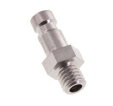 Stainless steel DN 2.7 (Micro) Air Coupling Plug M5 Male