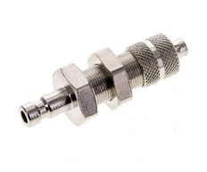 Vernikkeld Messing DN 2.7 (Micro) Luchtkoppeling Insteeknippel 3x4.3 mm Push-On Schotkoppeling Double Shut-Off