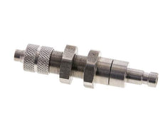 RVS DN 2.7 (Micro) Luchtkoppeling Insteeknippel 4x6 mm Push-On Schotkoppeling Double Shut-Off