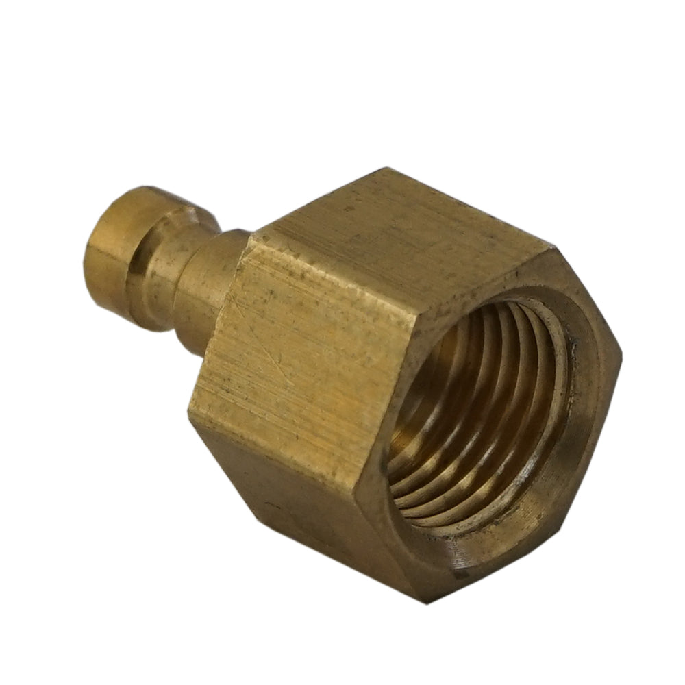 Brass DN 5 Air Coupling Plug M6 Female [5 Pieces]