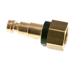 Messing DN 5 Groen-Coded Luchtkoppeling Insteeknippel G 1/4 inch Binnendraad