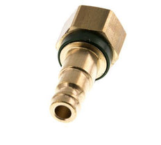 Messing DN 5 Groen-Coded Luchtkoppeling Insteeknippel G 1/4 inch Binnendraad