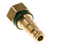 Messing DN 5 Groen-Coded Luchtkoppeling Insteeknippel G 1/8 inch Binnendraad