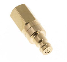 Messing DN 5 Luchtkoppeling Insteeknippel G 1/8 inch Binnendraad Double Shut-Off