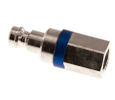 Vernikkeld Messing DN 5 Blauw Luchtkoppeling Insteeknippel G 1/8 inch Binnendraad